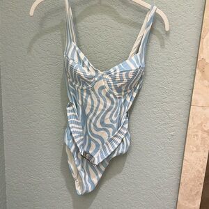 Devon Windsor swimsuit